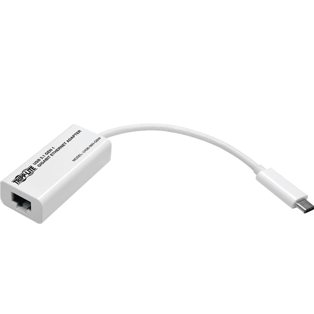 Tripp Lite BNWT USB 3.1 Gen 1 Gigabit Ethernet Adapter - Black